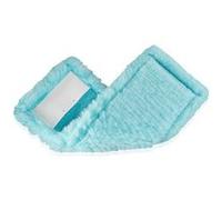 Leifheit Housse Lave-Sol Static Plus pour Clean Twist M Ergo & PowerClean, Housse de Rechange Microfibres électrostatiques, Housse pour Balai pour sols Lisses, Nettoyage à Sec et dépoussiérage