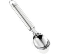 Leifheit Cuillère à glace inox Sterling, Cuillère à crème glacée de haute qualité, Cuiller à servir au design élégant, portionneuse à glace durable, formeuse boules de glace avec œillet de suspension