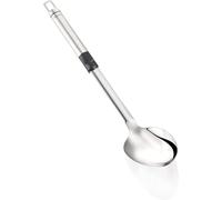 Leifheit Cuillère de service ProLine, Grande cuillère à légumes en acier inoxydable résistant à la chaleur, Cuillère de cuisine avec œillet de suspension, argenté