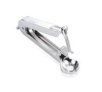 Leifheit Dénoyauteur à cerises ProLine, Dénoyauteur manuel, Ustensile de cuisine pour dénoyauter cerises et olives, Dénoyauteur à main qui sépare les noyaux et la pulpe, Dénoyautage rapide