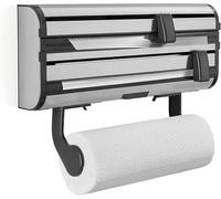 Leifheit Distributeur Essuie Tout Papier Aluminium Film Parat Royal 25793 Leifheit Dévidoir Mural Pratique 3 Rouleaux Lames Tranchan
