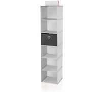 Leifheit Étagère à vêtements suspendue Gris 30x30x125 cm 80004