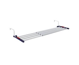 Leifheit - Extendable séchoir suspendu Quartett 42 en aluminium, Gris (81413)