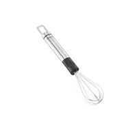 Leifheit Fouet manuel ProLine 21 cm, Fouet de cuisine en inox et plastique avec œillet de suspension, Accessoire de cuisine au manche de forme ovale