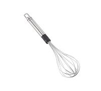 Leifheit Fouet manuel ProLine 31 cm, Fouet de cuisine en inox et plastique avec œillet de suspension, Accessoire de cuisine au manche de forme ovale