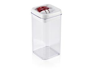 Leifheit Fresh&Easy boîte de rangement 9.9x9.9x20.4 cm transparent-blanc 31210