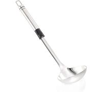 Leifheit Louche Grande ProLine – 34 cm, acier inoxydable, plastique résistant, œillet, argentée
