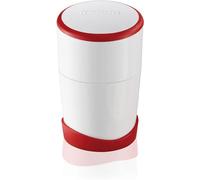 Leifheit Hachoir gastronome ComfortLine, Coupe-légumes manuel, Trancheuse à légumes en fines tranches avec couvercle pour garder la fraîcheur, Mandoline à lames tranchantes, Presse-ail manuel