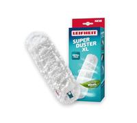Leifheit Housse Anti-poussière SUPERDUSTER XL | Housse Lavable en Microfibre, Housse réutilisable pour plumeau, Laver au Lieu de Jeter