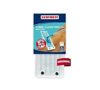 Leifheit Housse Clean Twist/Combi XL micro duo, housse de rechange en microfibres pour balai à plat Combi, housse pour balai nettoyante et absorbante