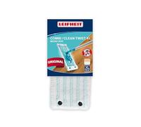 Leifheit Housse Clean Twist/Combi XL micro duo, housse de rechange en microfibres pour balai à plat Combi, housse pour balai nettoyante et absorbante