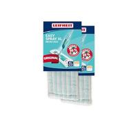 Leifheit Housse de Rechange Balai Easy Spray XL, Micro Duo, Lot de 2 | Housse de nettoyage pour balai vaporisateur Easy Spray XL, poils spéciaux et microfibres, pour tous sols, lavable à 60 °C