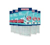 Leifheit Housse de Rechange Balai Easy Spray XL, Micro Duo, Lot de 5 | Housse de nettoyage pour balai vaporisateur Easy Spray XL, poils spéciaux et microfibres, pour tous sols, lavable à 60 °C