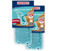 Leifheit Housse de Rechange Static Plus Clean Twist et Combi M, Lot de 2