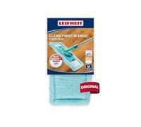 LEIFHEIT Clean Twist M Ergo Static plus 52124 Housse de rechange balai a plat. housse pour nettoyage a sec. dépoussiérage