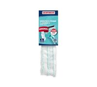Leifheit Housse de rechange Lave-vitres 3-en-1 S - Microfibres Micro Duo, éponge absorbante