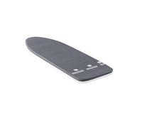 Leifheit Housse pour Table à Repasser Cotton Classic S/M Black, 125 x 40 cm | Noire, Rembourrage mousse 3 mm, pour fer et centrale vapeur, cordon élastique et clip, Oeko-Tex, pour planche à repasser