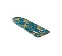 Leifheit Housse pour Table à Repasser Cotton Comfort S-M, Housse de Planche à Repasser Jusqu’à 125 x 40 cm avec Rembourrage en Molleton de 3 mm, avec Fixation Velcro, adapté aux centrales Vapeur