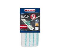 Leifheit Housse Profi XL Micro Duo, Housse de Rechange en Microfibres pour Balai à Plat Profi XL, Housse absorbante et nettoyante pour Balai serpillère, pour Tous Types de Sol