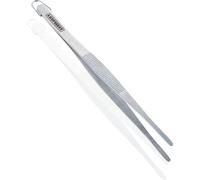Leifheit Küchenpinzette, Pinzette, Kochpinzette, Edelstahl, Silber, 30 cm, 3225