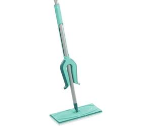 Leifheit Lave-Sol Picobello S, Balai Serpillière Essoreur, Micro Duo, 27 cm | Eponge double fibre lavable à 30 °C, balai à plat nettoyage coins et sous meubles, tête 360°, manche 140 cm, tous sols