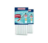 Leifheit Lot de 2 Housses de Nettoyage Micro Duo pour Lave-Sol Picobello M, Housse de Rechange pour Tous Types de sols, Serpillère Lavable en Machine à Laver