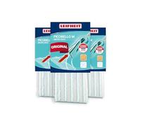 Leifheit Lot de 3 Housses de Nettoyage Micro Duo pour Lave-Sol Picobello M, Housse de Rechange pour Tous Types de sols, Serpillère Lavable en Machine à Laver