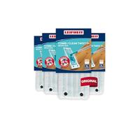 Leifheit Clean Twist XL, Combi XL Micro Duo Lot de 4 serpillères de Rechange, en Microfibre, Convient à Tous Les Types de sols