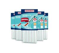 Leifheit Lot de 5 Housses de Nettoyage Micro Duo pour Lave-Sol Picobello M, Housse de Rechange pour Tous Types de sols, Serpillère Lavable en Machine à Laver