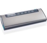 Leifheit Machine sous vide Vacu Power 500, 10 sacs sous vide inclus | Conserve les aliments jusqu’à 8 fois plus longtemps, pompe puissante de 12 L/min, functions Auto et Pulse, scellage efficace