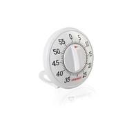 Leifheit Minuteur de cuisine ComfortLine, Minuteur manuel précis et facile à lire fonctionnant jusqu’à 60 minutes, Timer cuisine automatique sans pile ni batterie