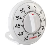 LEIFHEIT Minuteur Signature analogique Ø6,2cm blanc