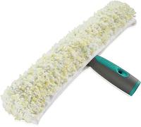 Leifheit Mouilleur Professional 45 cm, lave vitre avec fibres de nettoyage spéciales, nettoyant pour vitres cadres et rebords de fenêtres avec poignée renforcée, mouilleur pour vitres professionnel