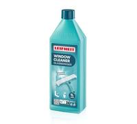 Leifheit Nettoyant pour vitres 1000 ml, liquide pour une brillance sans trace, produit nettoyant pour vitres et fenêtres avec sécurité enfant, liquide concentré spécial pour une brillance durable