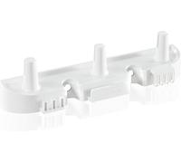 Leifheit Organiseur mural Click-System, Barre de rangement peu encombrante pour balais, etc, Tringle pour la suspension des ustensiles Click-System de Leifheit