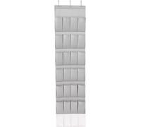 Leifheit Organiseur suspendu avec 24 poches Gris 47,5x5x165,8 cm 80016