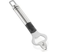 Leifheit Ouvre-boîte en Acier Inoxydable ProLine, Décapsuleur Pratique avec œillet de Suspension, Ouvre Boite Manuel Polyvalent au Design Moderne et élégant