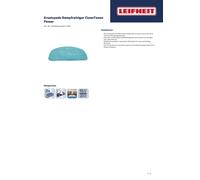 LEIFHEIT pad de rechange nettoyeur vapeur Clean Tenso Power set de 2 pièces