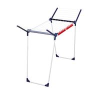 Leifheit Étendoir à linge Pegasus 150 Solid Slim 81570 – 15 m d'étendage, 2 accessoires, blanc