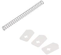 Leifheit Pièces de Rechange Dénoyauteur à Cerises, Kit de remplacement | Kit de rechange pour dénoyauteur à cerises Cherrymat (réf. 37200 / 37209), comprenant 3 languettes en caoutchouc et 1 ressort