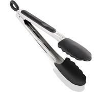 Leifheit Pince à barbecue ProLine, embouts résistants à la chaleur, 23 cm acier inoxydable