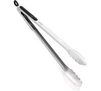 Leifheit Pince de cuisine et à barbecue ProLine, pince alimentaire de 41 cm | Pince à barbecue longue en acier inoxydable, verrouillage pratique, crochet de suspension, idéale pour cuisiner et servir