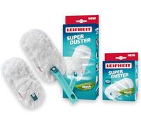 Leifheit Plumeau SUPERDUSTER, Plumeau Dépoussiérant avec 2 Housses lavables
