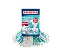 Leifheit Power Mop Tête de Rechange en Plastique Turquoise Taille Unique 40 x 30 x 10,5 cm