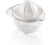 Leifheit Presse-agrumes ComfortLine, Presse citron gradué en plastique d'une qualité remarquable, Presse agrumes manuel à double cône et bec verseur