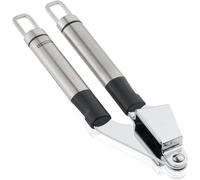 Leifheit Presse-ail ProLine, Presse-ail Manuel en Acier Inoxydable d'excellente qualité Facile à Utiliser et à Nettoyer, Presse ail au Design innovant, Coupe ail INOX Convenant au Lave-Vaisselle