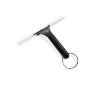 Leifheit Raclette Douche Cabino Black, Accessoire Nettoyage pour Cabine de Douche avec lèvre en Caoutchouc et Une Largeur de Nettoyage de 24 cm, raclette vitre au Design Intemporel, Noir