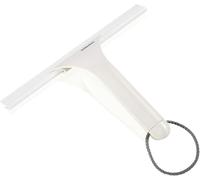 Leifheit Raclette Cabino – 24 cm, lèvre en caoutchouc pour vitre et carrelage, blanche