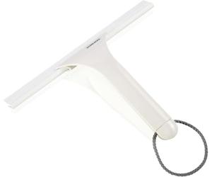 Leifheit Raclette douche Cabino, idéale pour cabine de douche, 24 cm | Raclette à vitres avec cordon de suspension pratique, prévient les traces de calcaire, pour surfaces vitrées et carrelage