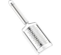 Leifheit Râpe à noix de muscade Sterling, Râpe Manuelle en Acier Inoxydable | Trancheuse polyvalente à poignée ovale ergonomique, idéale aussi pour le gingembre et le parmesan, avec œillet de suspension
